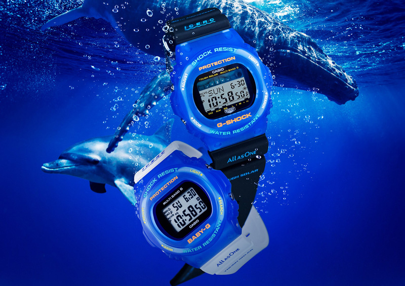 CASIO G-SHOCK イルカクジラモデル 2021 電波ソーラー イルクジ-